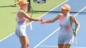 Сестры Киченок вышли в 1/16 финала US Open после камбэка
