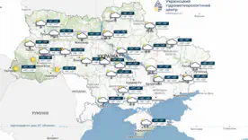 прогноз погоди на 6 вересня 2026 року в Києві та області 
