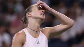 Свитолина вылетела с US Open-2026, упустив преимущество в решающем сете