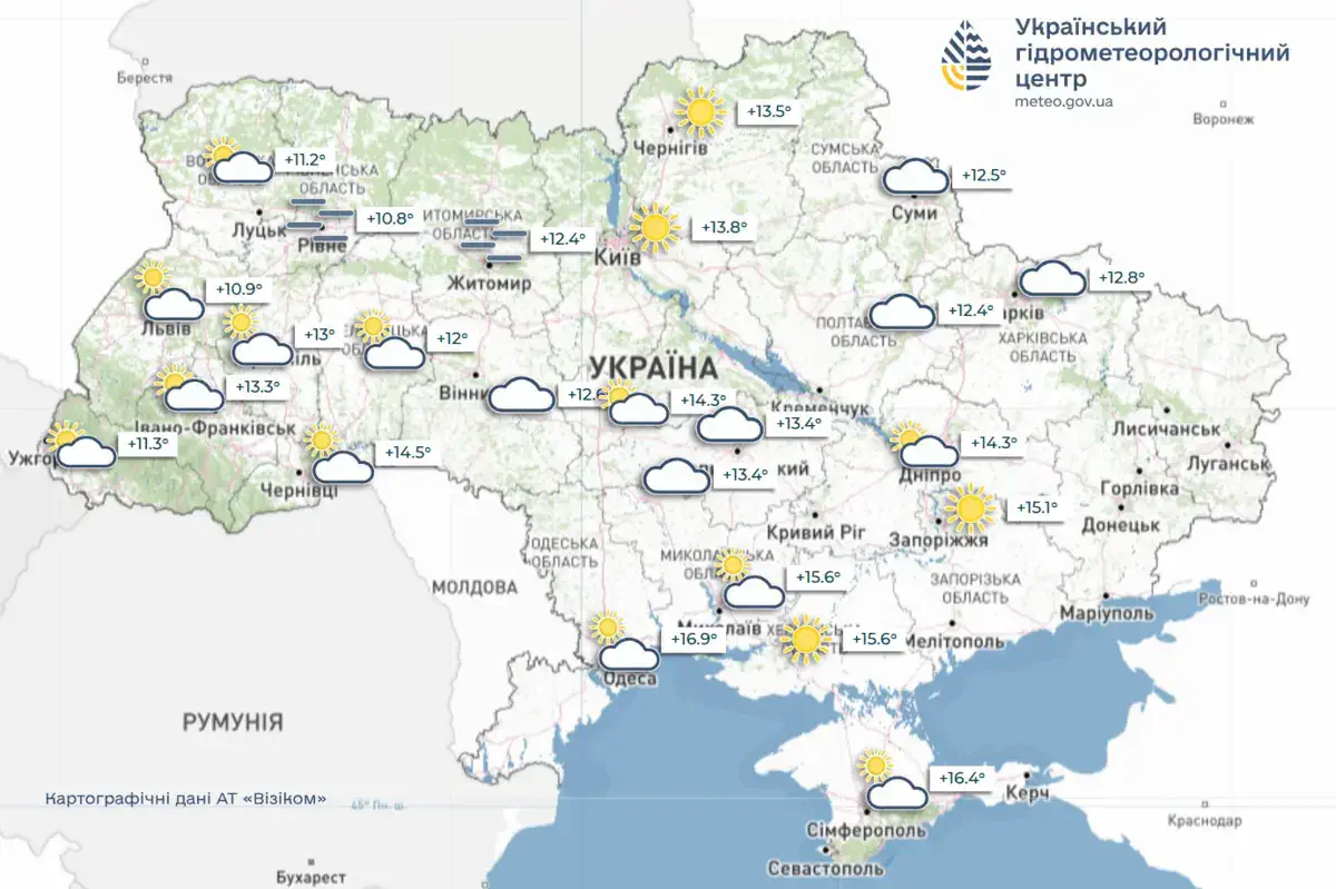 7 вересня. Поточна погода