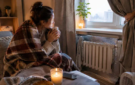 Как утеплить квартиру без обогревателя