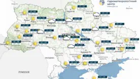 В Україні в наступні дві доби без опадів, температура 23-28°, інформує УкрГМЦ