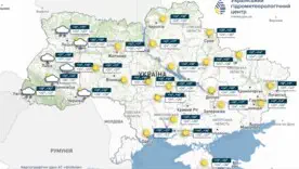 Потепління очікується в Україні в найближчі дні, але в багатьох областях невеликі дощі, інформує УкрГМЦ