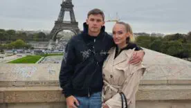 Данило Сікан з дружиною