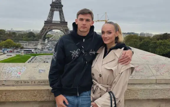 Данило Сікан з дружиною