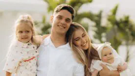 Георгій Судаков з родиною