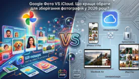 Google Фото чи iCloud зберігання фото