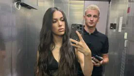 Владислав Кабаев с женой