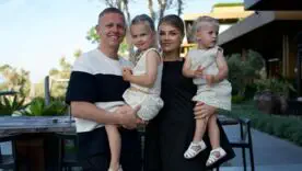 Олександр Зінченко з родиною