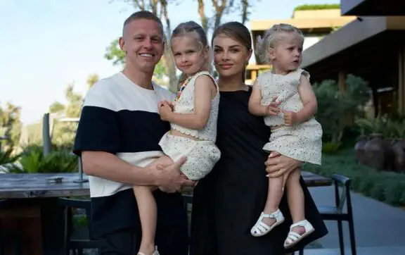 Олександр Зінченко з родиною