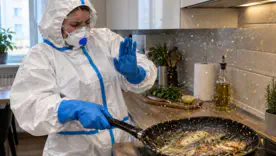 как жарить, чтобы не летели брызги масла по всей комнате