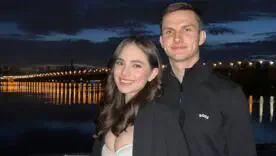Дмитро Криськів з дружиною
