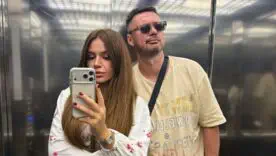 Артём Милевский с девушкой