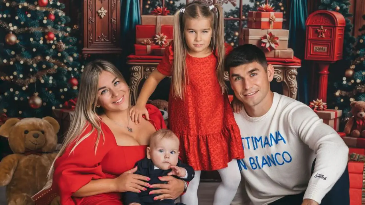 Руслан Малиновський з родиною