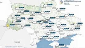 Хмарна погода з проясненнями, місцями дощі прогнозуються в Україні 13 жовтня, інформує УкрГМЦ