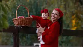 Марина Бех з донькою