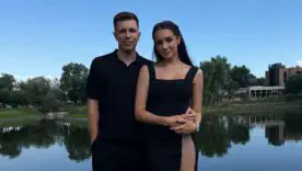 Александр Пихалёнок с женой