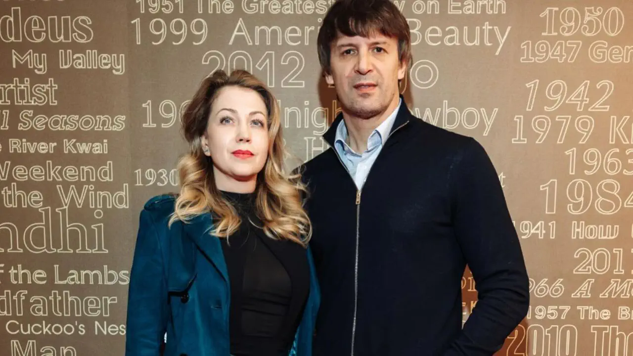Олександр Шовковський з дружиною