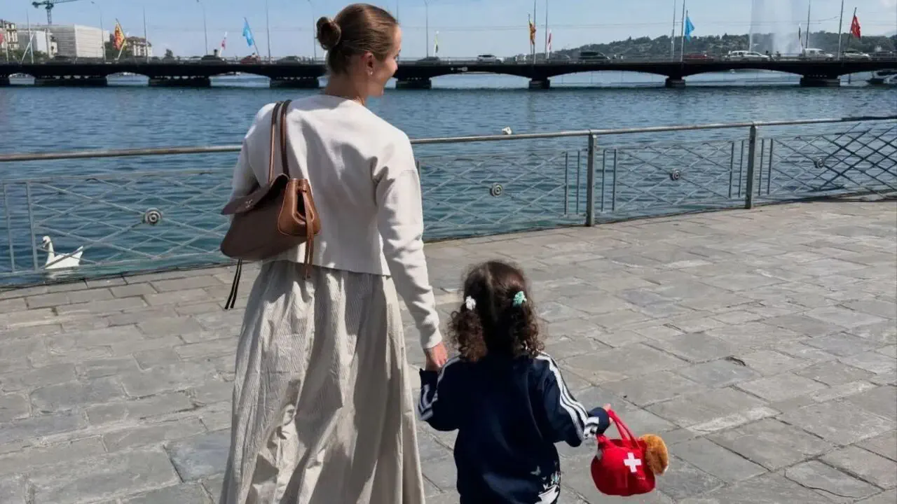 Еліна Світоліна з донькою