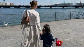 Элина Свитолина с дочкой