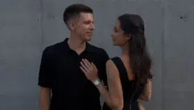 Александр Пихалёнок с женой