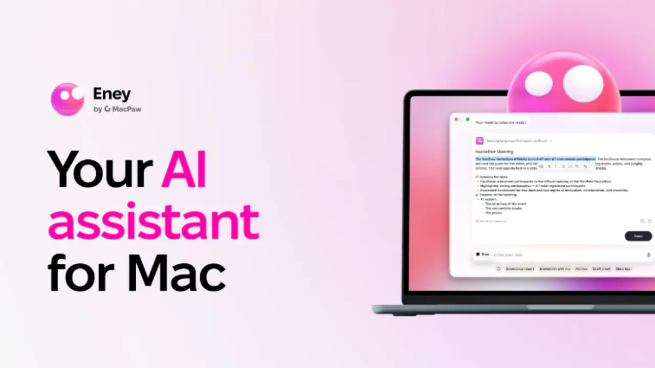  искусственный интеллект Eney для iPhone и Mac