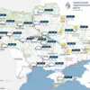 прогноз погоди в Києві та області 25 жовтня 2026 року 