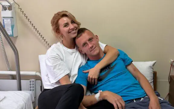 Иван Петряк с женой