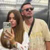 Артём Милевский с возлюбленной