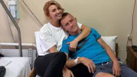 Іван Петряк з дружиною
