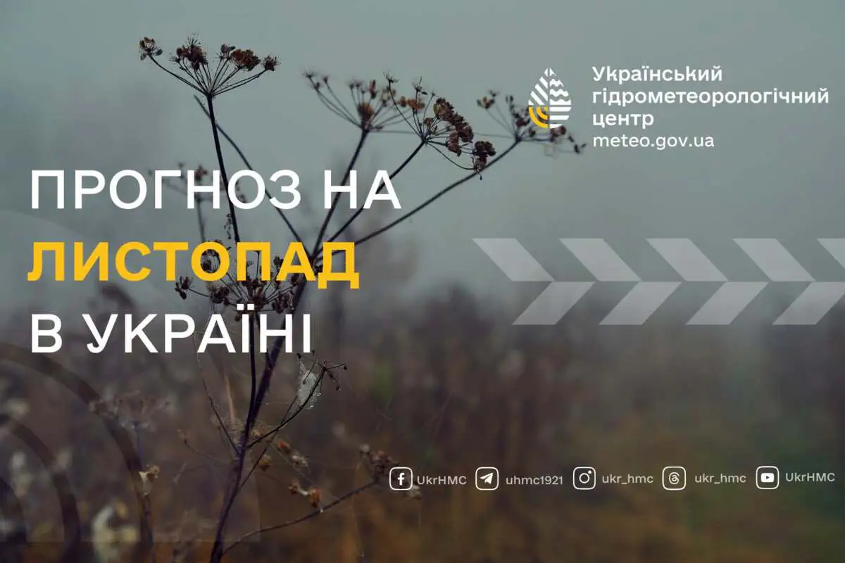 Еще немного тепла, а затем похолодание: какой будет погода в Украине в начале ноября