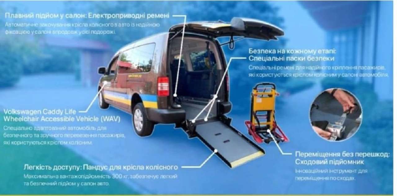 В Одессе ветераны, получившие инвалидность, могут воспользоваться специальным такси