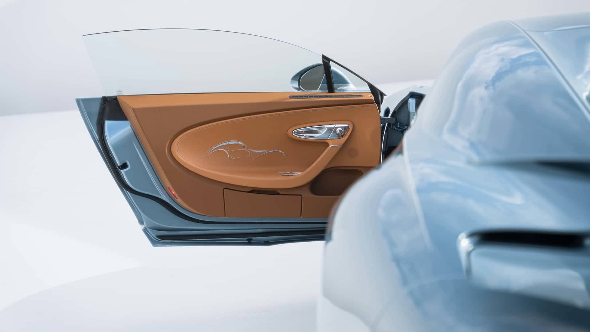 Фото: Bugatti Единственный в своем роде: взгляните на потрясающий Bugatti Chiron Super Sport "57 One of One"