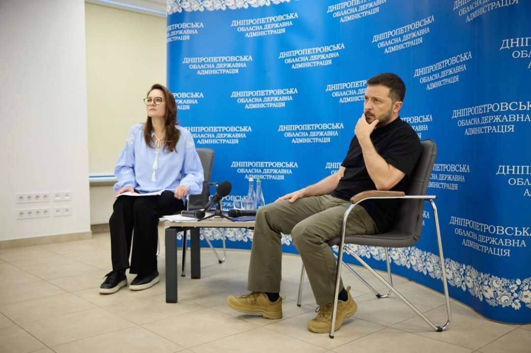 Президент встретился с представителями бизнеса Днепропетровщины/Фото: president.gov.ua Президент встретился с представителями бизнеса Днепропетровщины