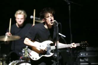 Фото: Getty Images/Автор - Rich Polk британский рокер Yungblud снял новый клип в Киеве