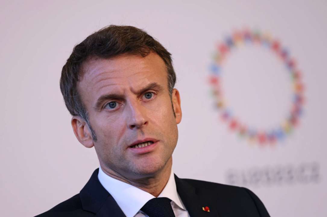 Макрон прокомментировал идею мирных переговоров между рф и Украиной/Фото: Sean Gallup/Getty Images Макрон заявил, что мир возможен только на условиях украинцев