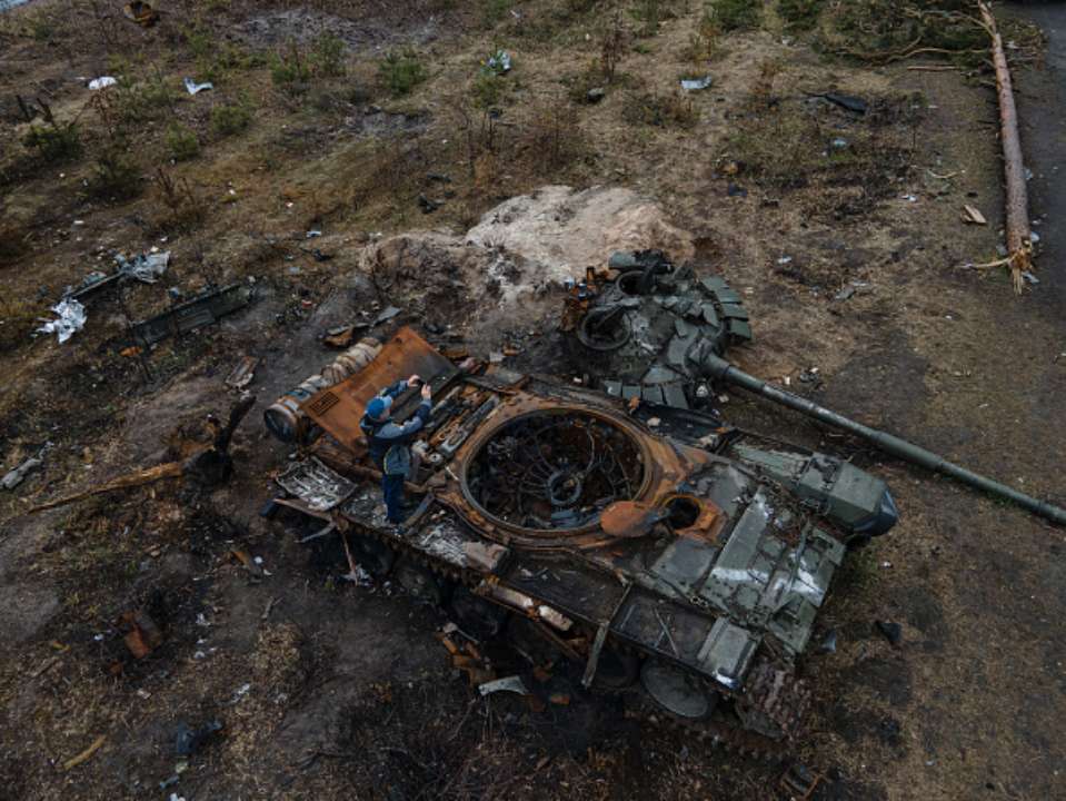 Показали видео эффектного уничтожения группы пехоты россиян/Фото: Alexey Furman/Getty Images Эффектная работа: показали видео уничтожения группы пехоты россиян на Бахмутском направлении