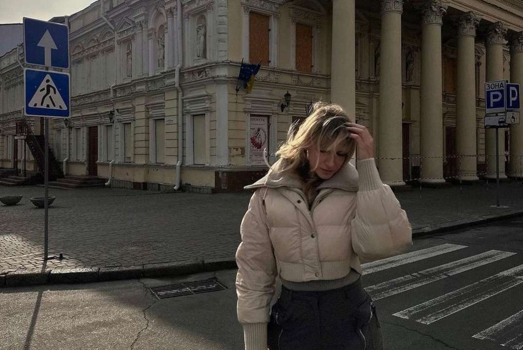 Во время съемок Никитюк попала под обстрел/Фото: Леся Никитюк/Instagram "Это была "Точка У": Леся Никитюк во время съемок попала под обстрел