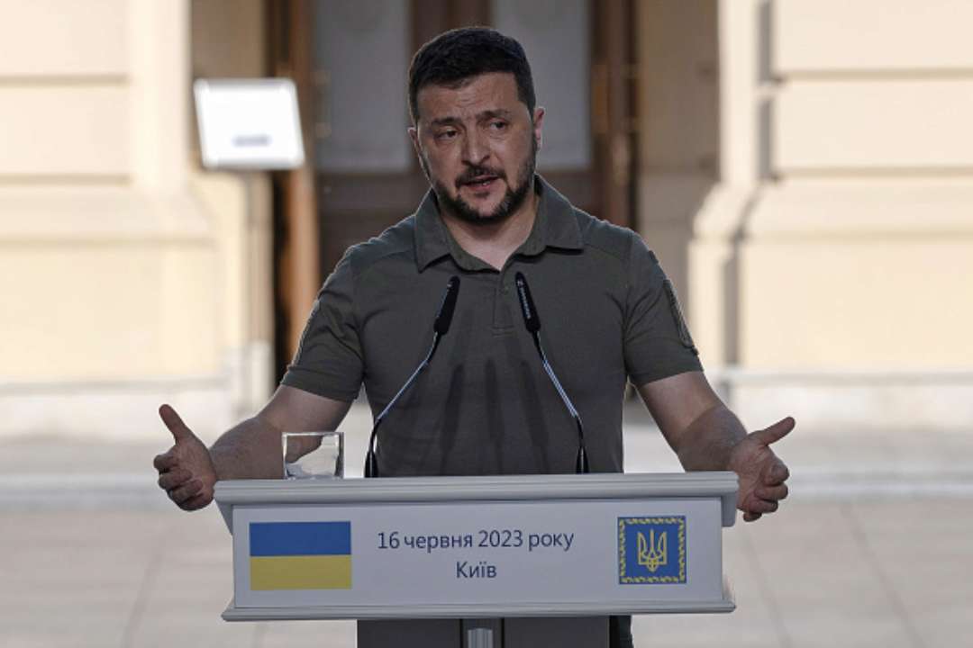 Зеленський розповів про підготовку до саміту НАТО у Вільнюсі/Фото: Getty images Зеленський розповів про підготовку до саміту НАТО у Вільнюсі/Фото: Getty images