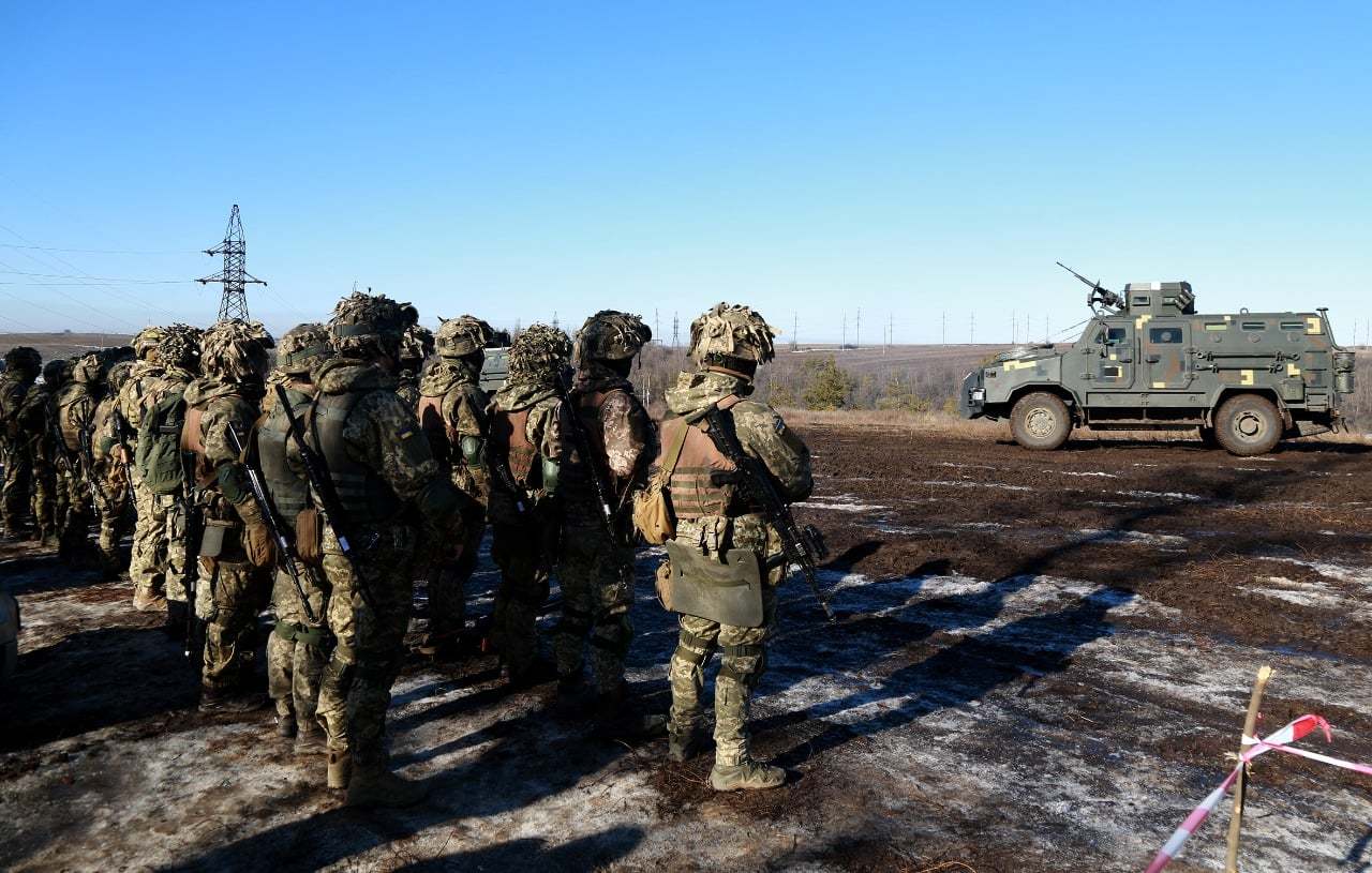На Донбассе прошли учения/Фото: Facebook/Автор: Joint Forces Operation Joint Forces Operation