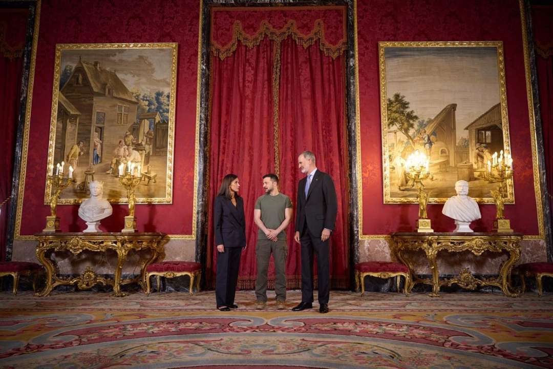 Зеленський мав аудієнцію в короля Іспанії Філіпа VI/Фото: Володимир Зеленський