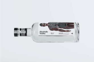 Фото: Alcoholic Vodka Честность и маркетинг: в Швеции выпустили водку, которая призывает ее не пить