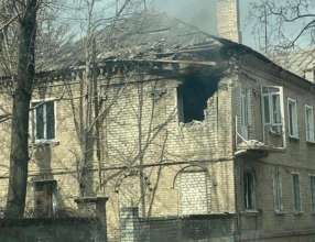 Ворог обстріляв Луганську область/Фото: Telegram/luhanskaVTSA Будинок