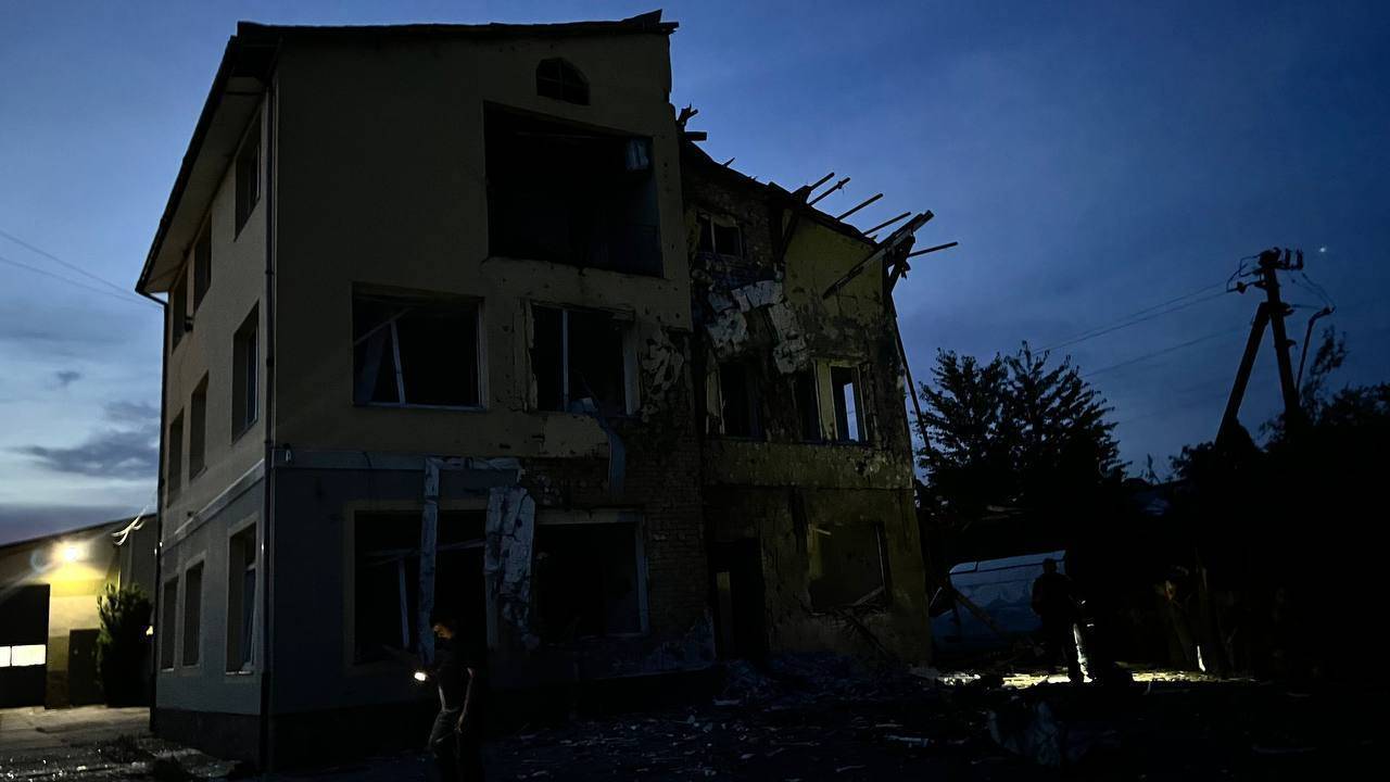 Наслідки атаки Львівщини/Фото: Андрій Садовий Наслідки атаки Львівщини/Фото: Андрій Садовий