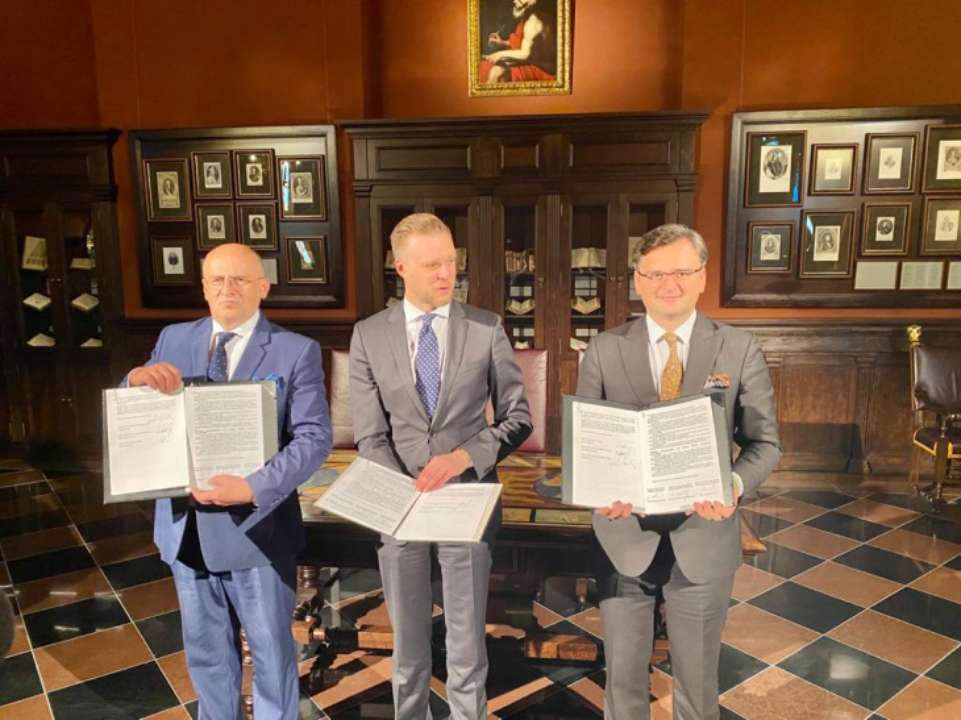 Міністри закордонних справ України, Польщі та Литви