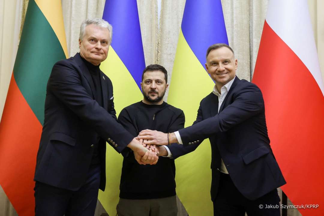 Україна, Польща та Литва підписали спільну декларацію/Фото: Канцелярія президента Польщі