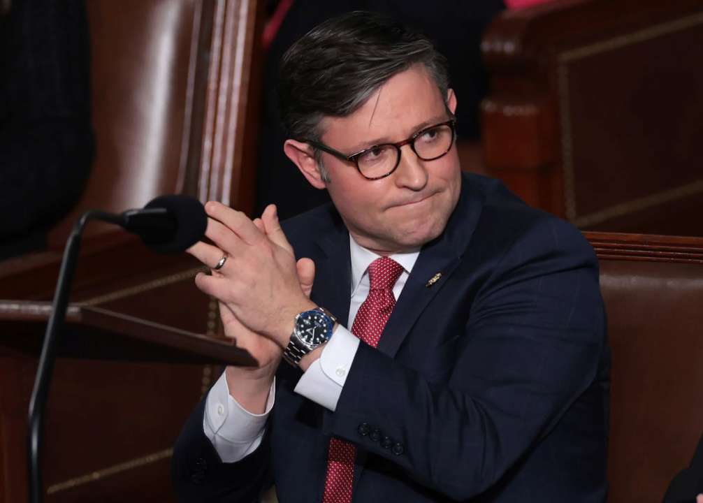 Палата представителей США отклонила попытки сместить Джонсона с должности спикера/Фото: Getty Images Палата представителей США отклонила попытки сместить Джонсона с должности спикера/Фото: Getty Images