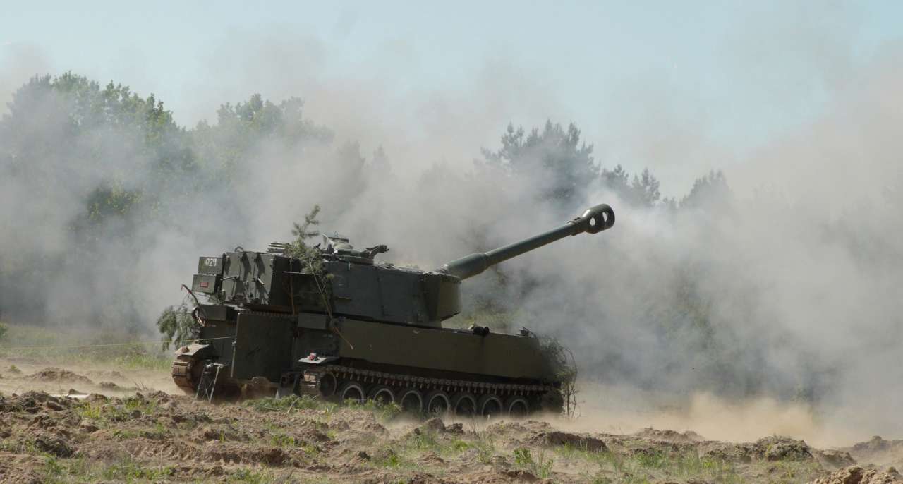 Американские САУ М109