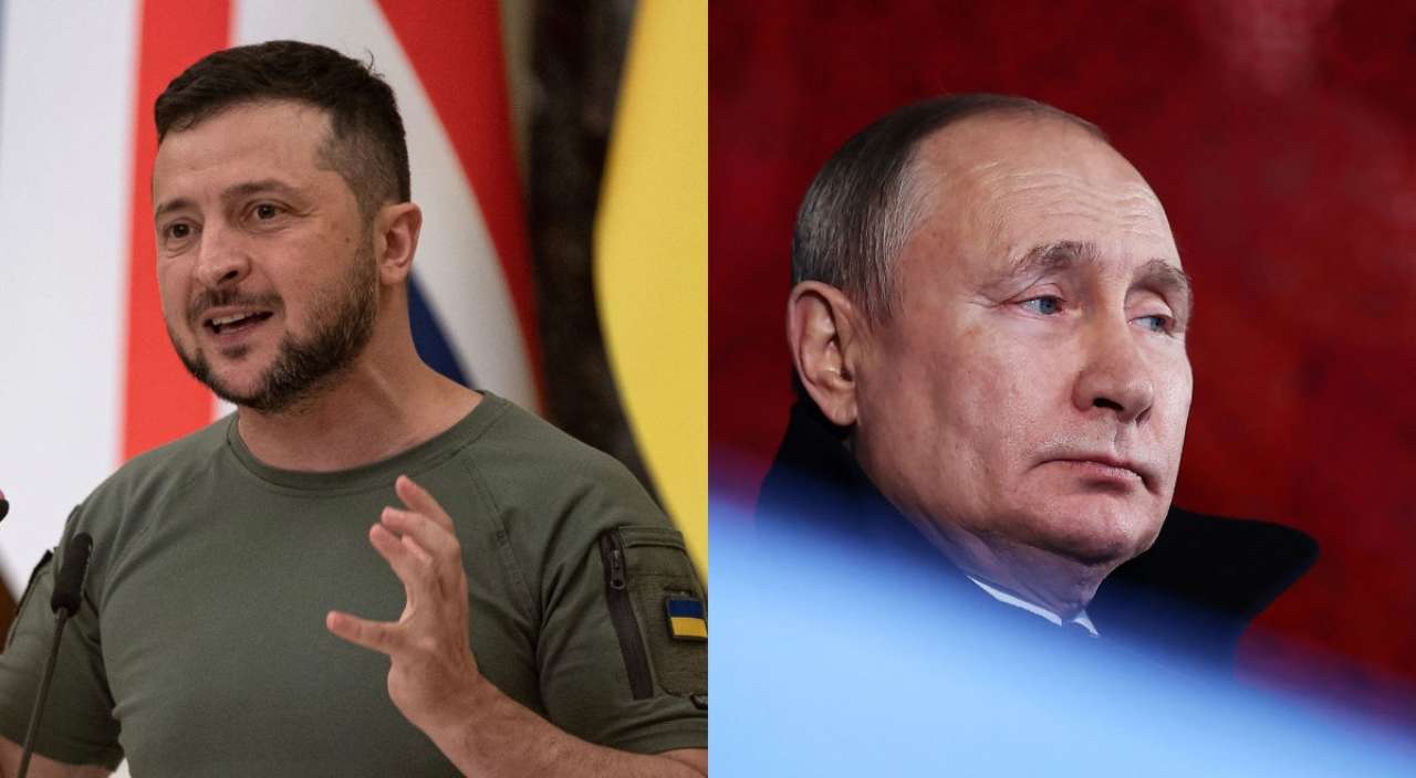 Завершення війни в Україні є єдиним виходом для путіна/Фото: Getty Images Зеленський и путін