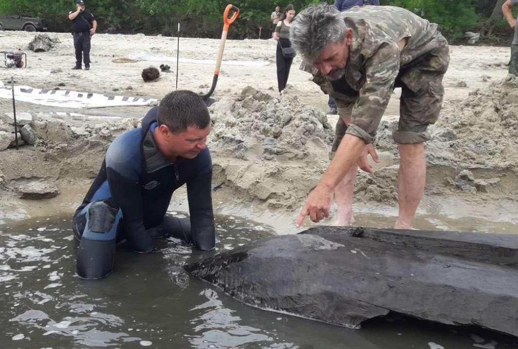 В Национальном заповеднике "Хортица" нашли уникальную лодку / Фото: instagram.com/n.z.hortica